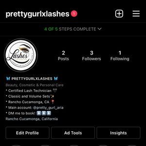FOLLOW ON INSTAGRAM!!!! @prettygurlxlashes
